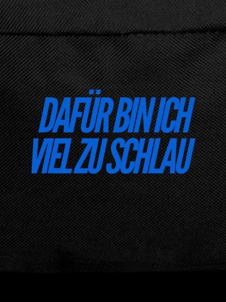 ich bin intelligent