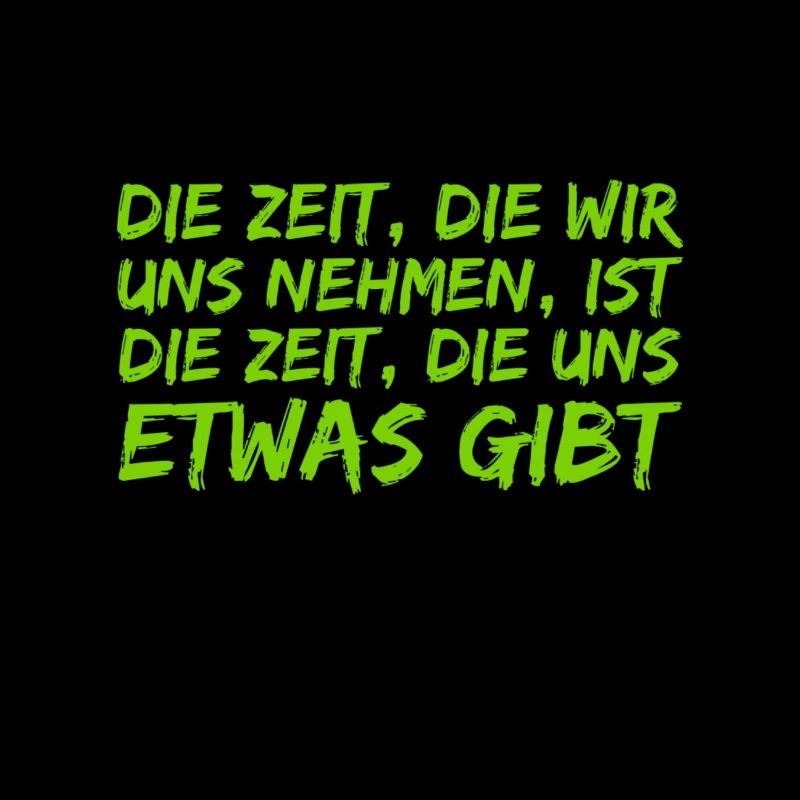 wir brauchen Zeit