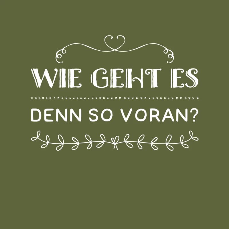 machst du Fortschritte?