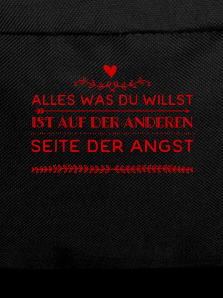 die Angst ist der Weg