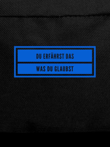 achte auf deinen Glauben