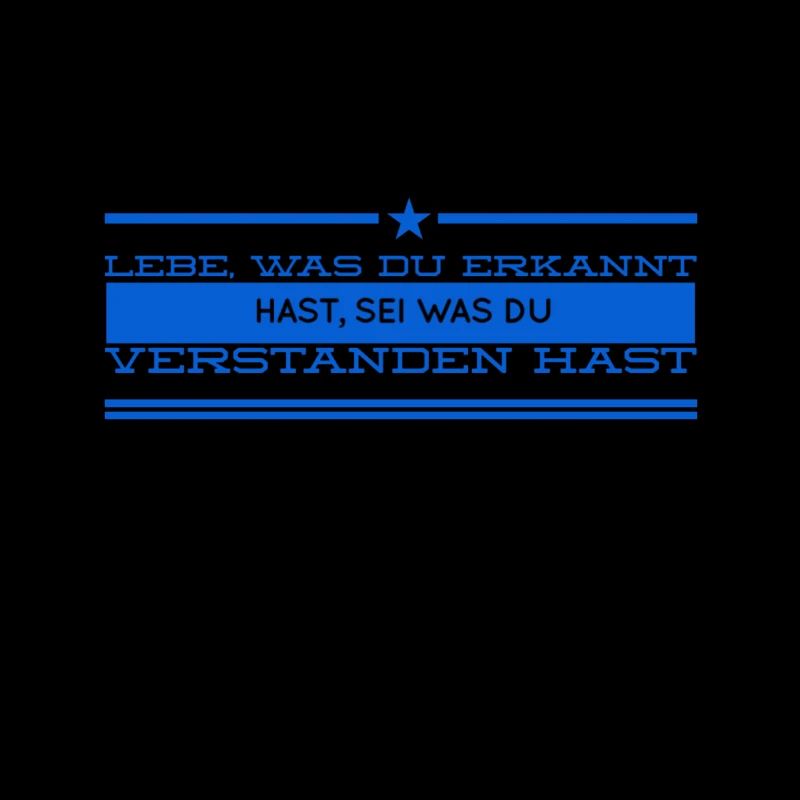 hast du das Leben verstanden?