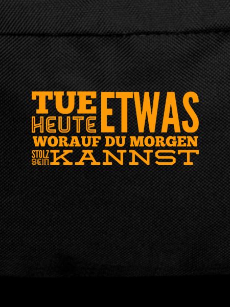 sei stolz auf dich
