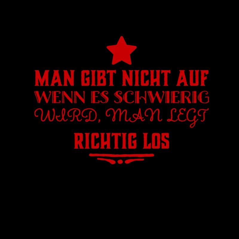 aufgeben war gestern