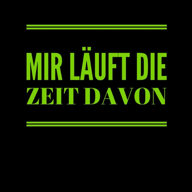 die Zeit läuft davon