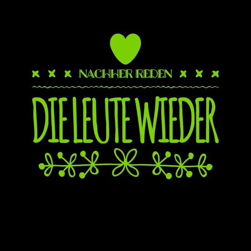 wenn die Leute reden