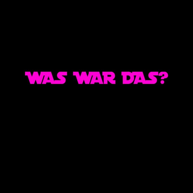 das war mir neu