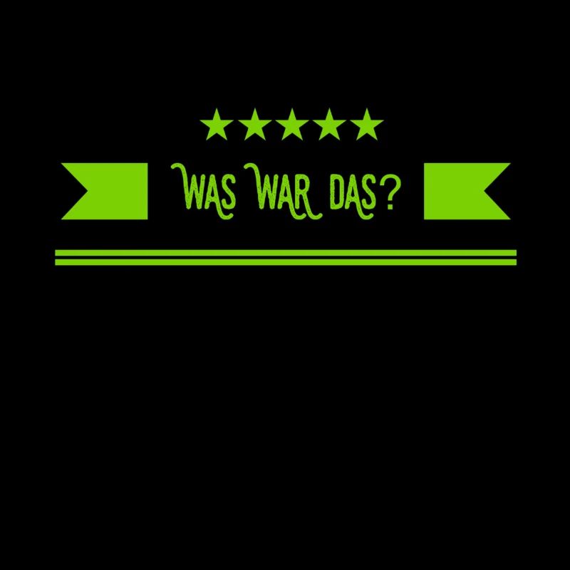was war das denn?