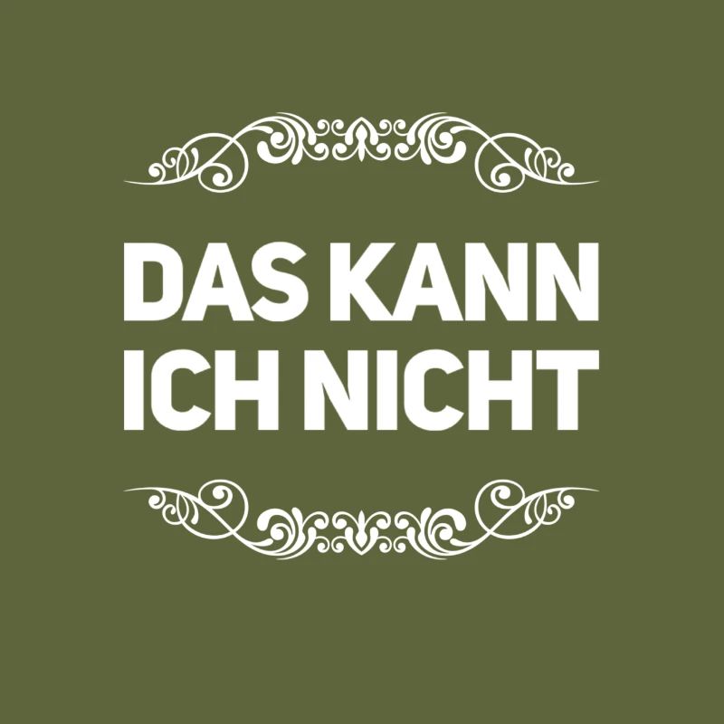 vor dir steht ein Nichtskönner