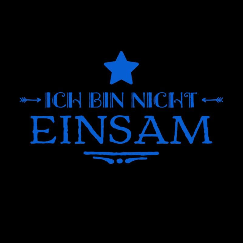 nicht einsam