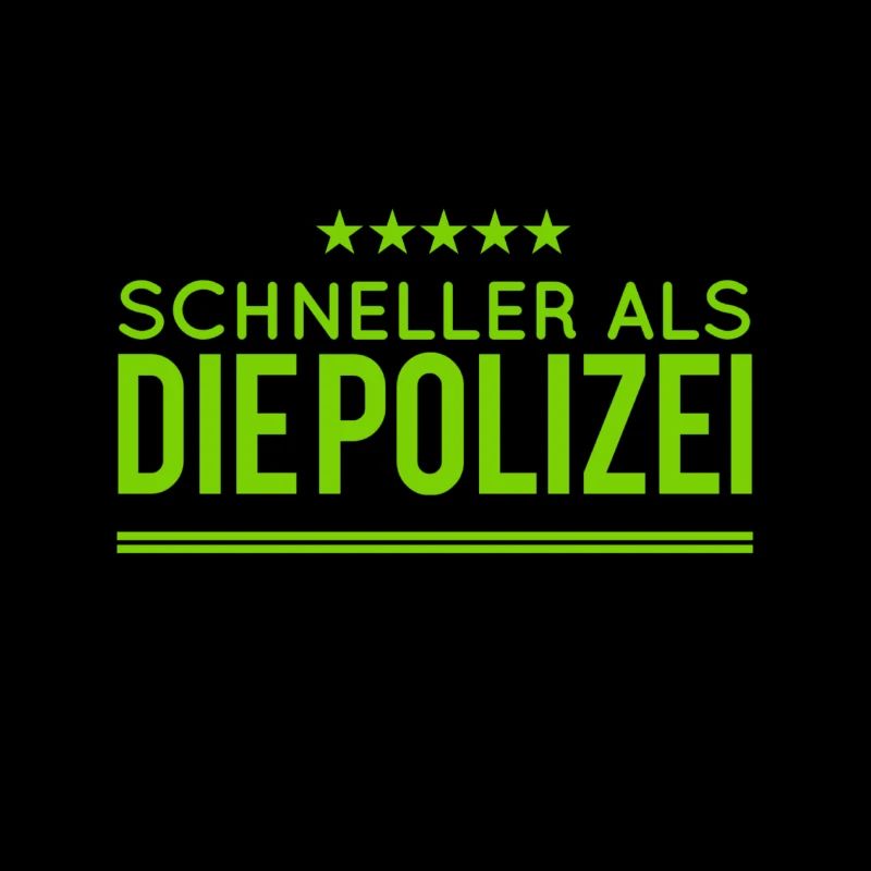 die Polizei abhängen