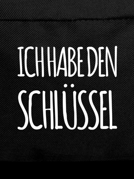 ich besitze den Schlüssel