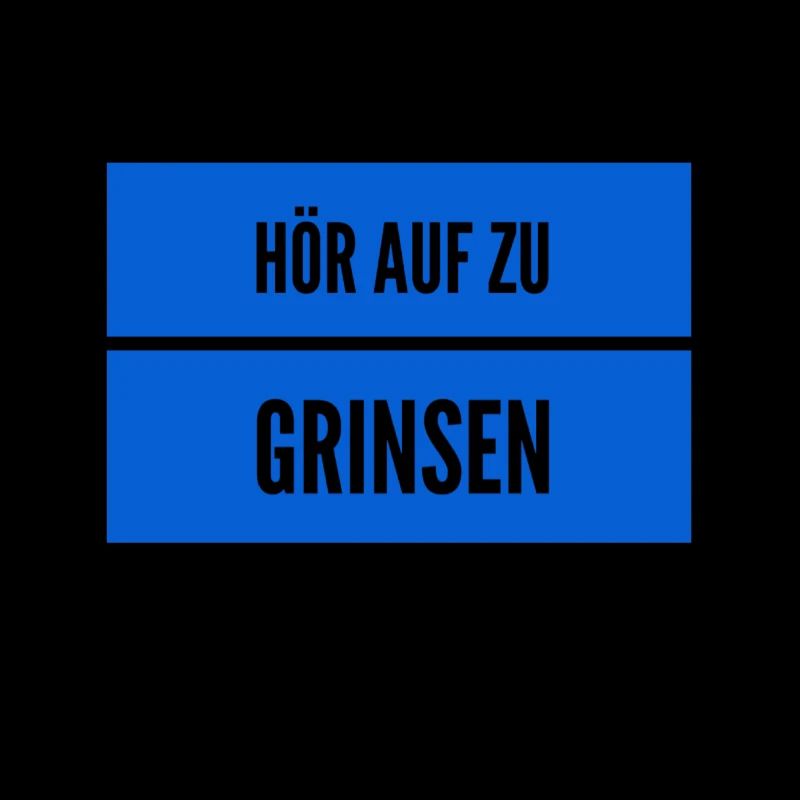 lass das grinsen