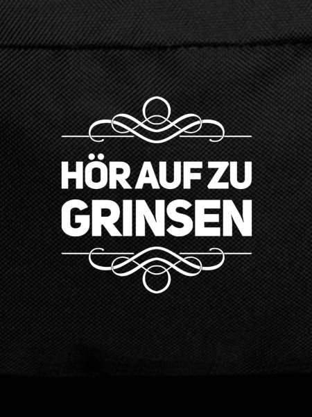 bitte nicht grinsen