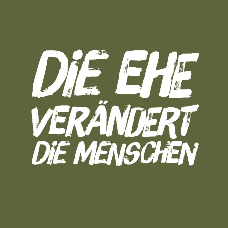 die Ehe verändert