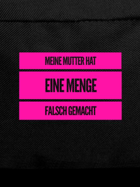 Fehler einer Mutter