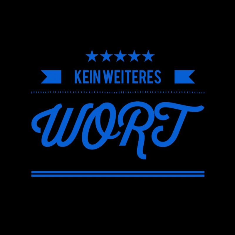 halt den Mund
