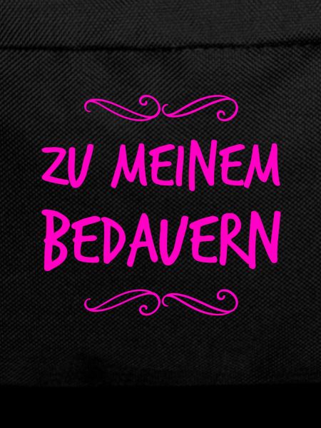 das ist bedauerlich