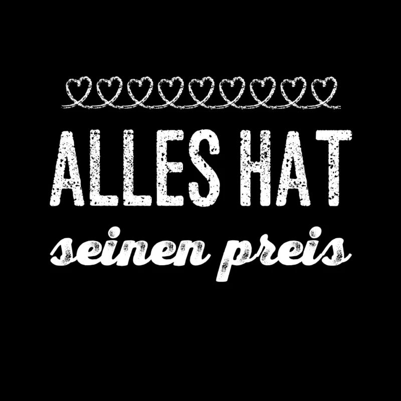 bezahle den Preis
