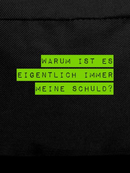 ich bin nicht schuld