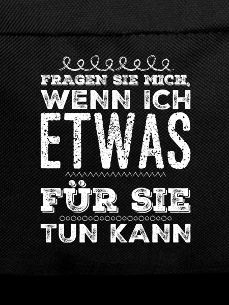 fragen Sie mich