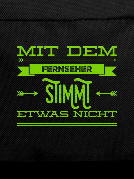 der Fernseher spinnt