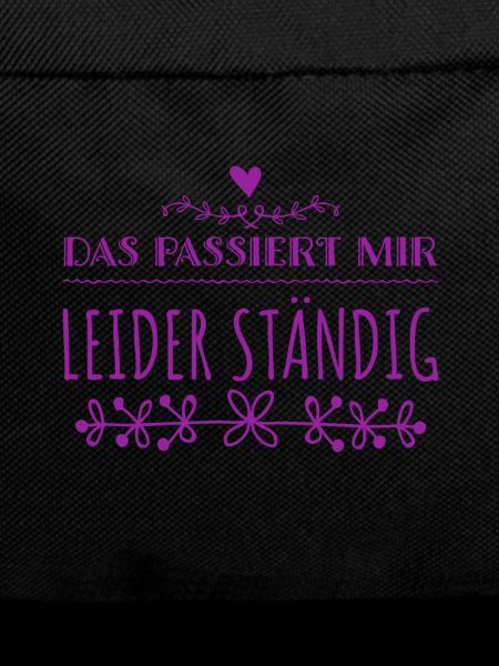 das passiert mir andauernd