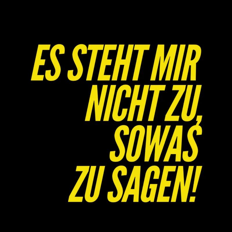 es steht mir nicht zu