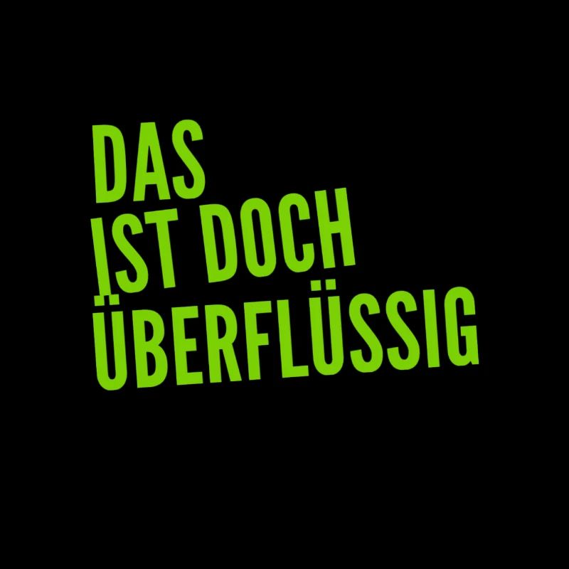 das braucht niemand