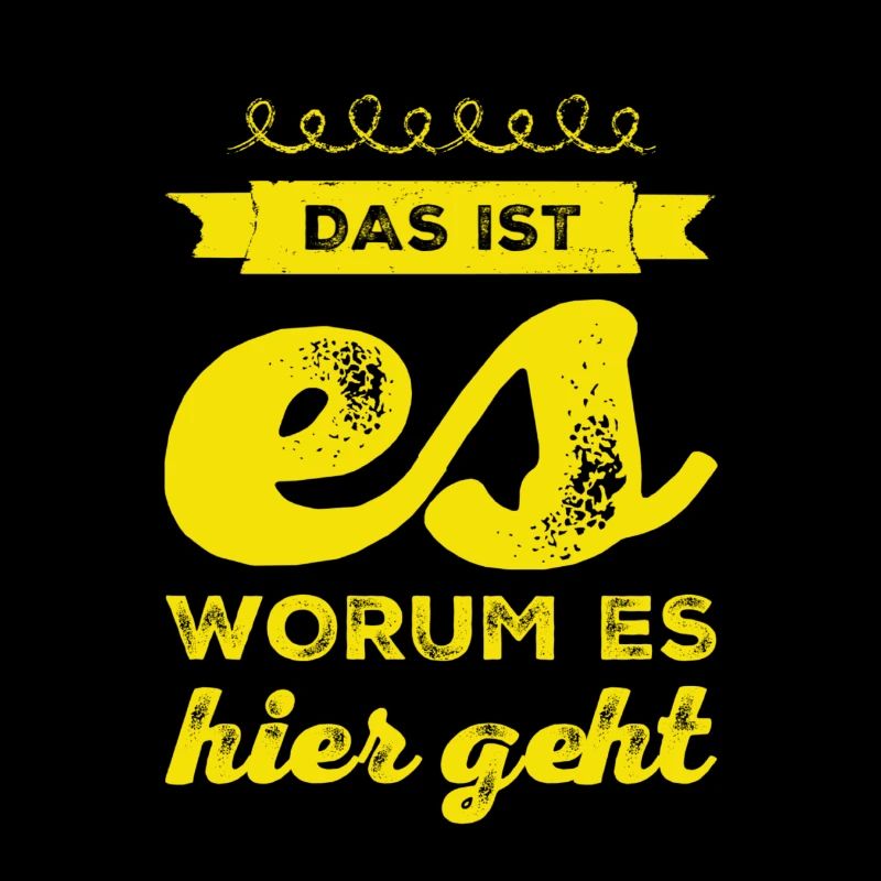 deshalb mache ich das