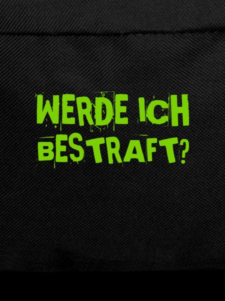 kriege ich eine Strafe?