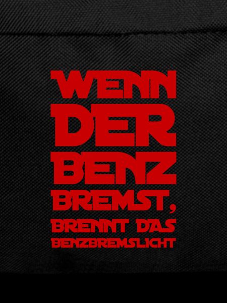 es brennt das Benzbremslicht