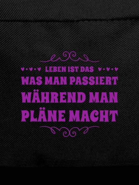 plane nicht, lebe