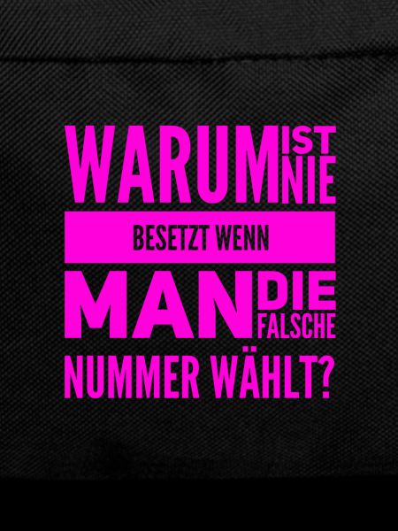 die falsche Nummer wählen