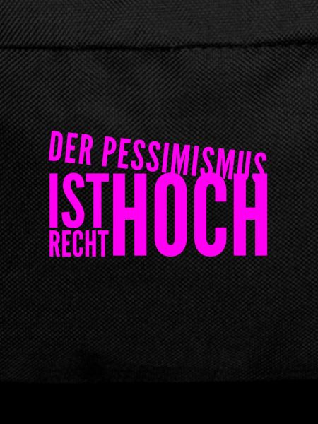 Pessimism always works