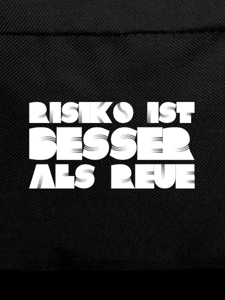 I love the risk