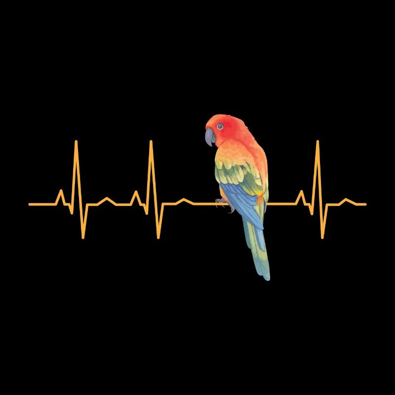 Parrot bird pulse rate gift
