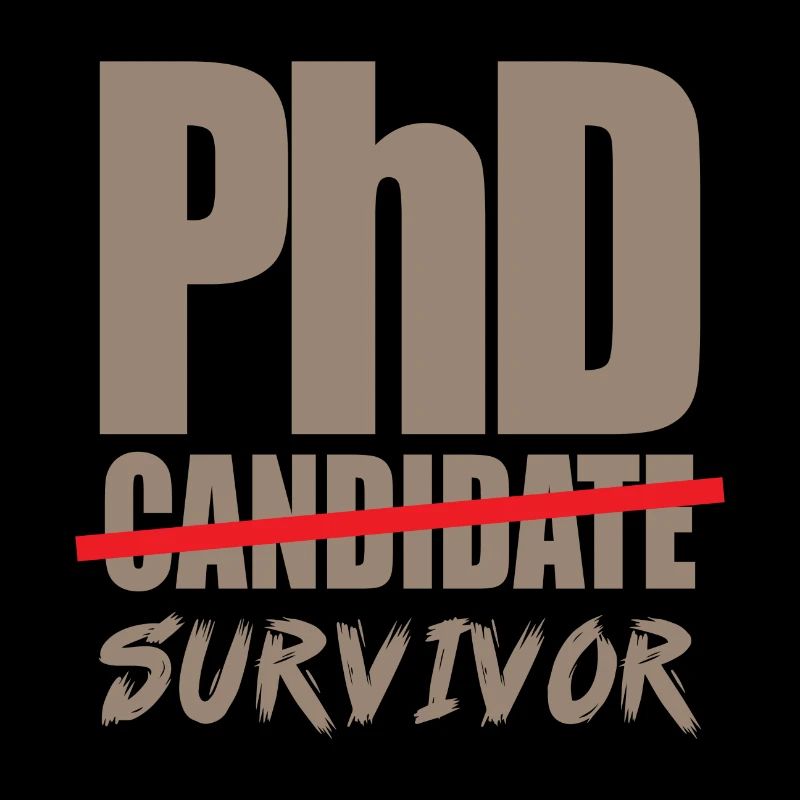 Graduation gift Phd Uni saying