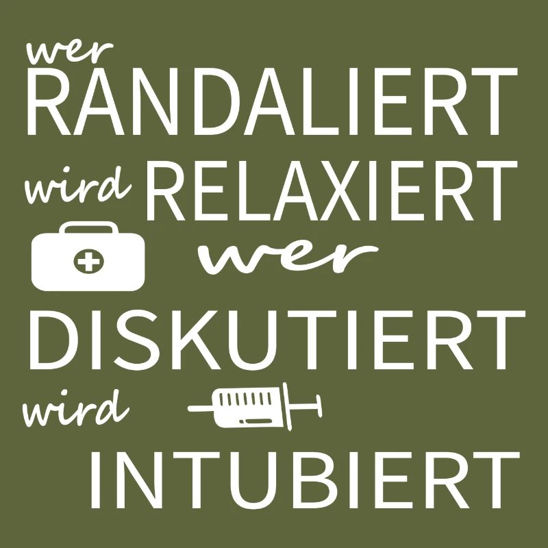 Wer randaliert wird relaxiert wer diskutiert Arzt