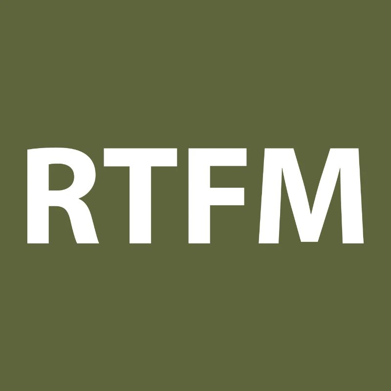 Cadeau informatique de programmation Rtfm