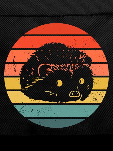 Hedgie Retro Sunset Hedgehog