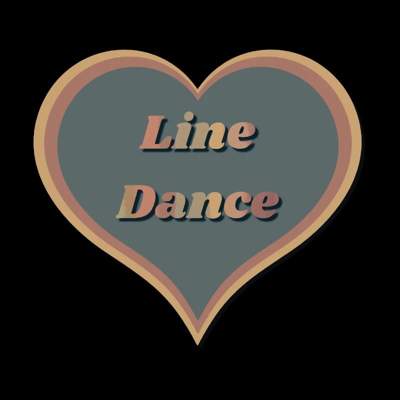 Line dance heart