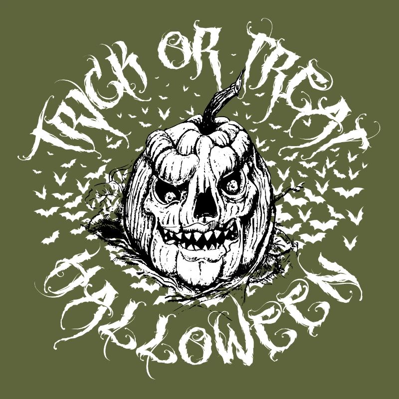 Halloween Süßes oder Saures Kürbis - Horror