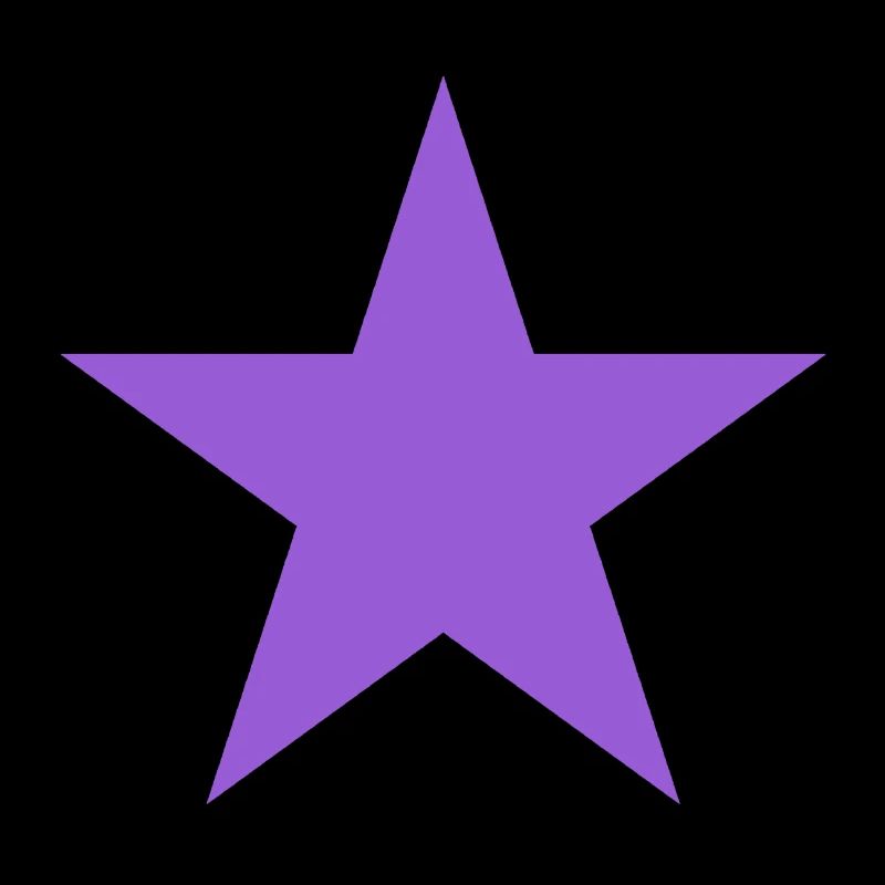 purple star, violet star
