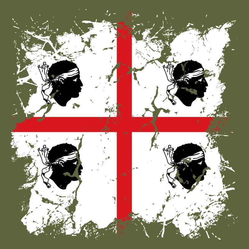 Sardaigne Drapeau Sardaigne Drapeau Sardegna Drapeau