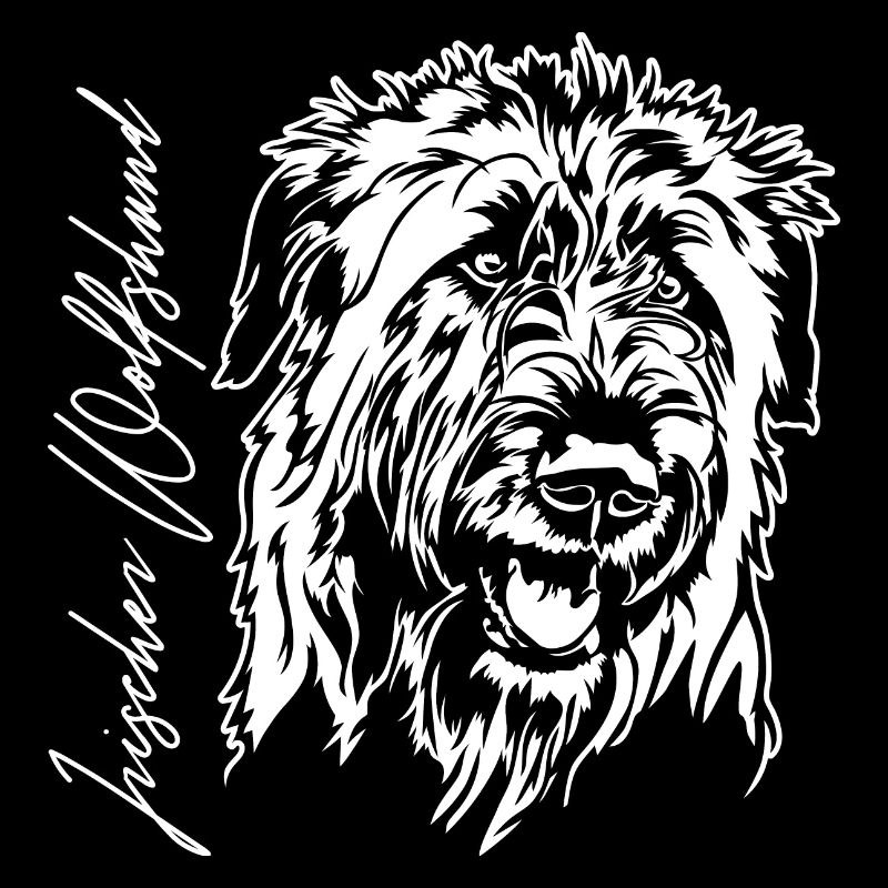 IRISCHER WOLFSHUND Portrait Windhunde Wilsigns