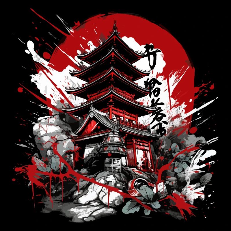 Japan Japanese Temple Nihon