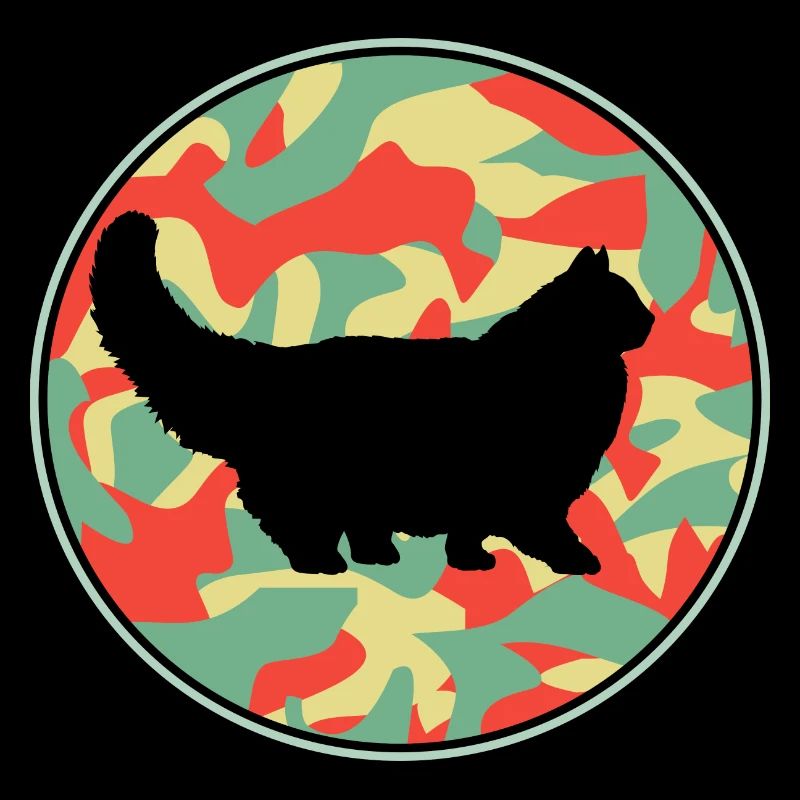 Vintage Persische Katze