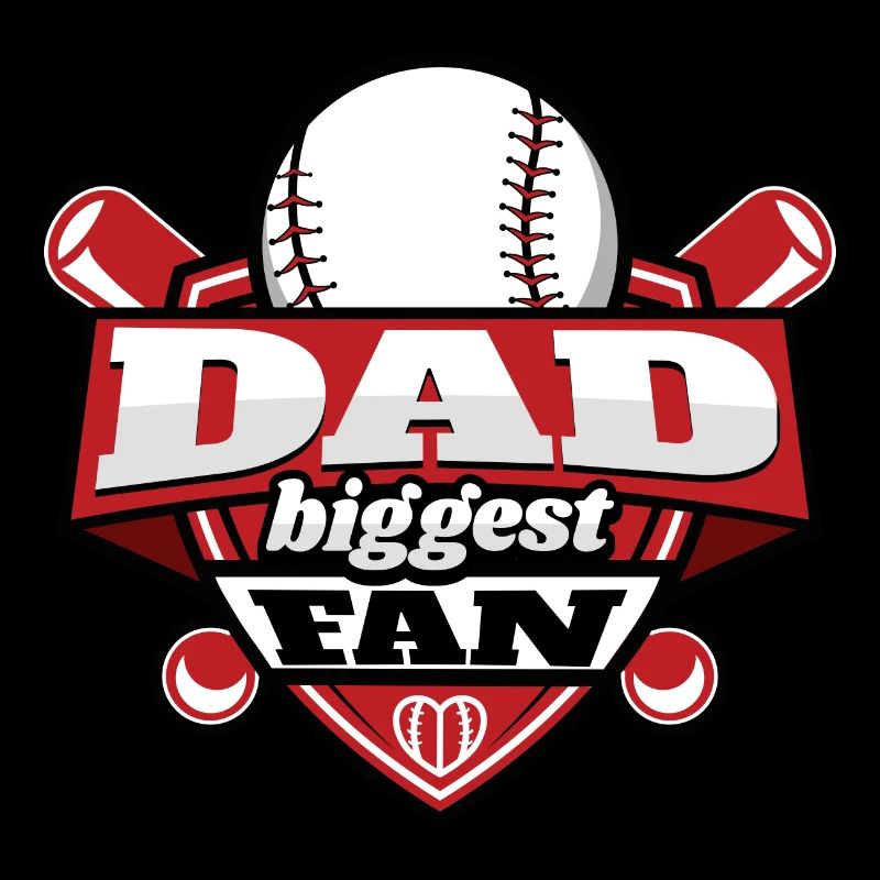 Dad biggest baseball fan