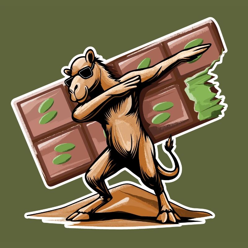 Dabbing Dromadary & Chocolat de Dubaï
